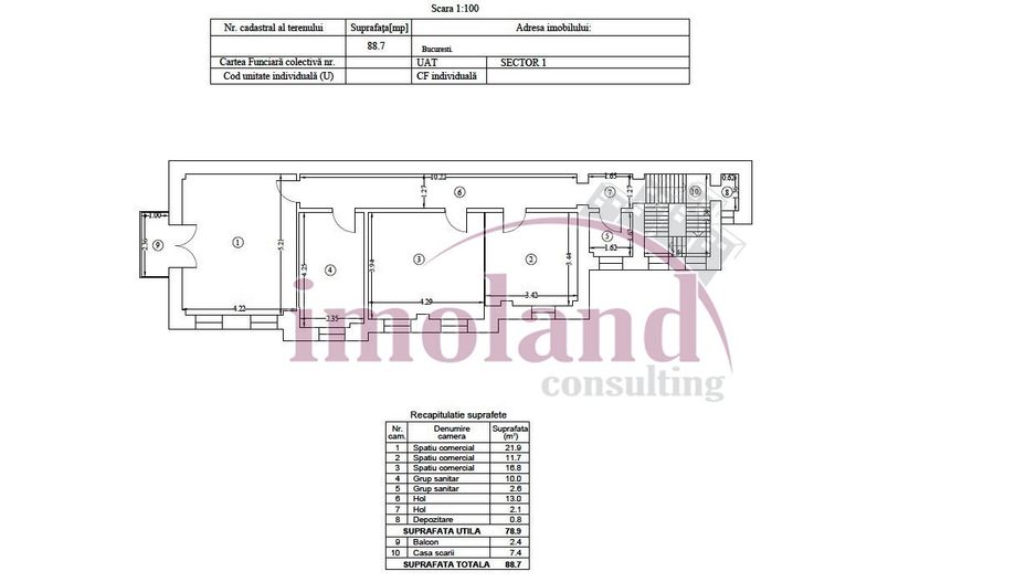 Vanzare - imobil - office/comercial - Dorobanti-Capitale-P-ta Victoriei - Poză 6