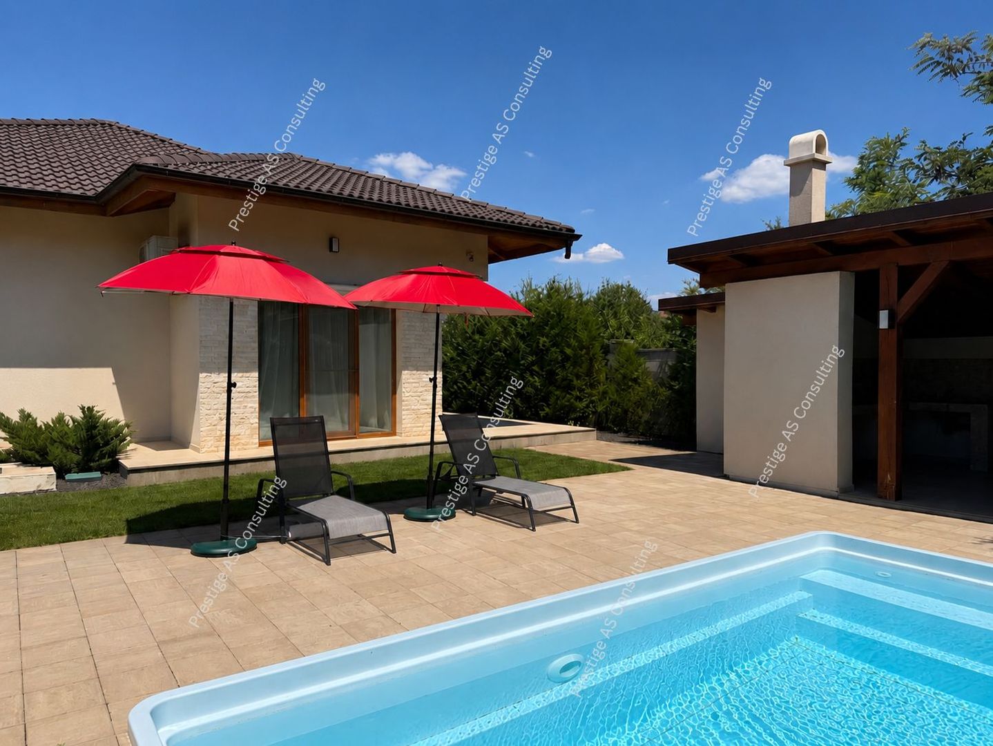 Vila Luxury plan Parter | Piscina & Zona BBQ | Dumbravita – Str. Panselutelor - Poză 27