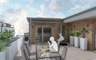 Penthouse modern de vânzare – Sibiu – 75 mp + terasă 32 mp - Poză 9