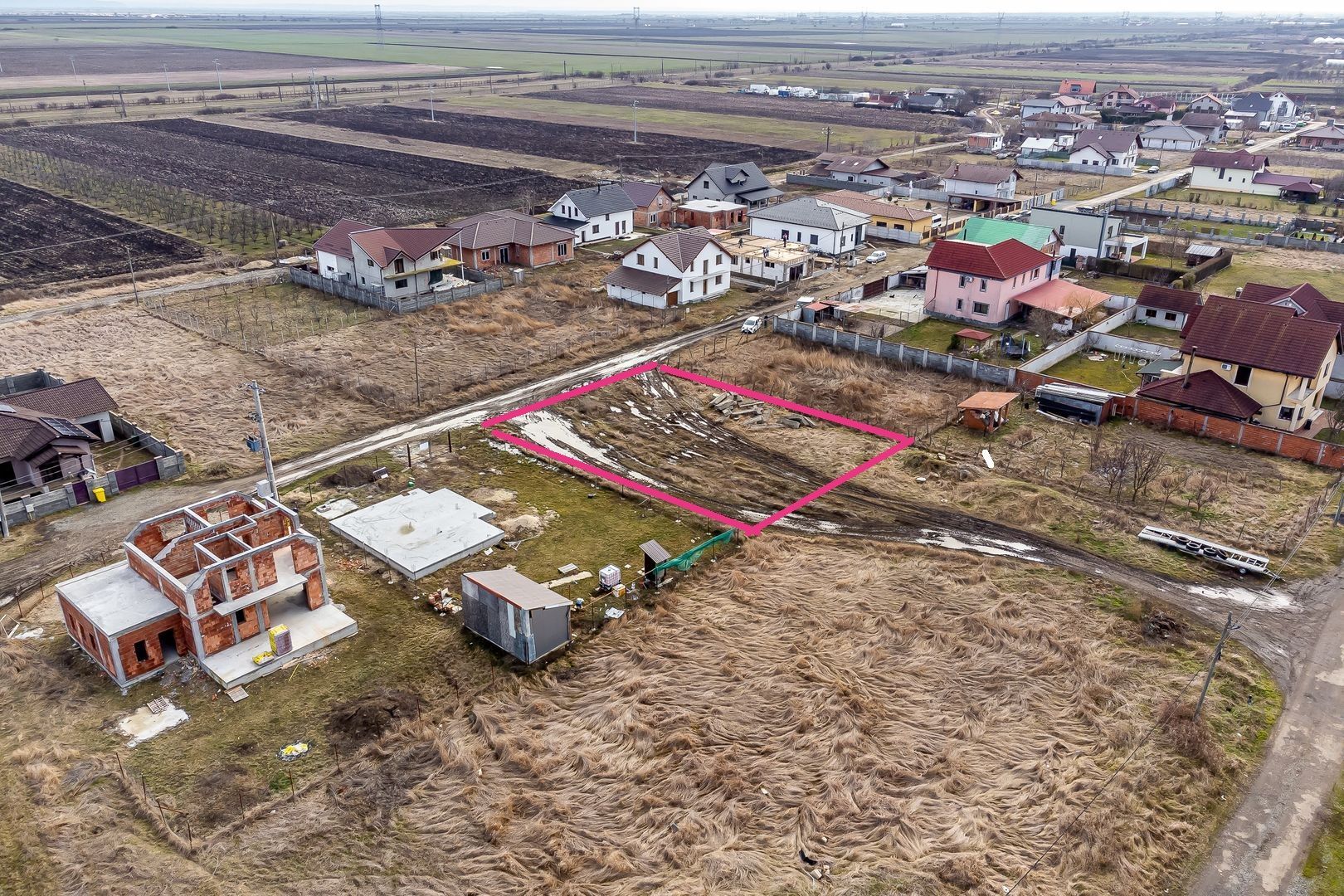 Teren intravilan construcție casă individuală Sânleani - Comision 0% - Poză 1