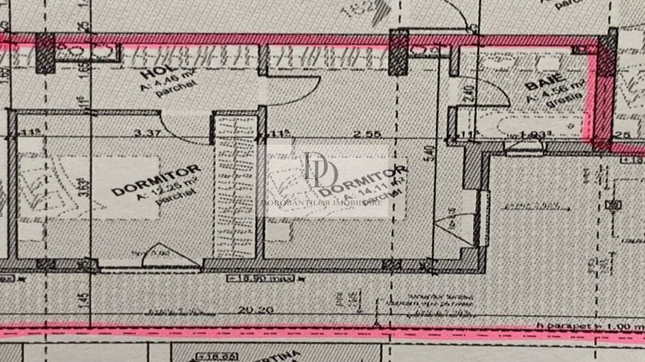 Apartament 3 camere cu terasă 50 mp | Orientare Sud-Est | Mǎrǎşti - Schiță 19