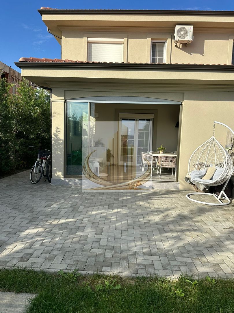 Casa in stil mediteranean, ultrafinisată 5 camere, 3 bai + curte. - Poză 18