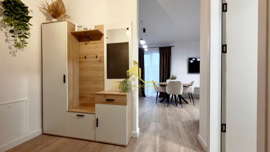 2 camere, ultrafinisat, modern, bloc nou, balcon, parcare, Floresti - Poză 13