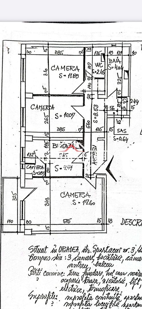 Apartament 3 camere 2 bai 2 holuri Bulevardul DACIA, mobilat/utilat - Poză 3