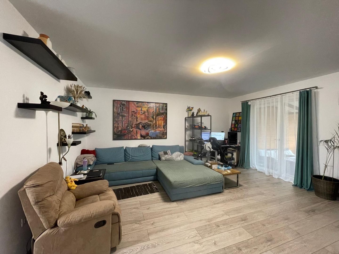 Duplex complet mobilat si utilat - 3 camere - Mosnita - Poză 2