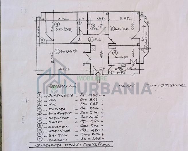 Apartament 3 camere ultracentral, Pașcani – etaj 4 din 6, cu lift - Poză 4