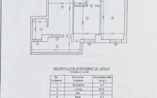 Apartament 3 camere Copou - mobilat - Poză 14