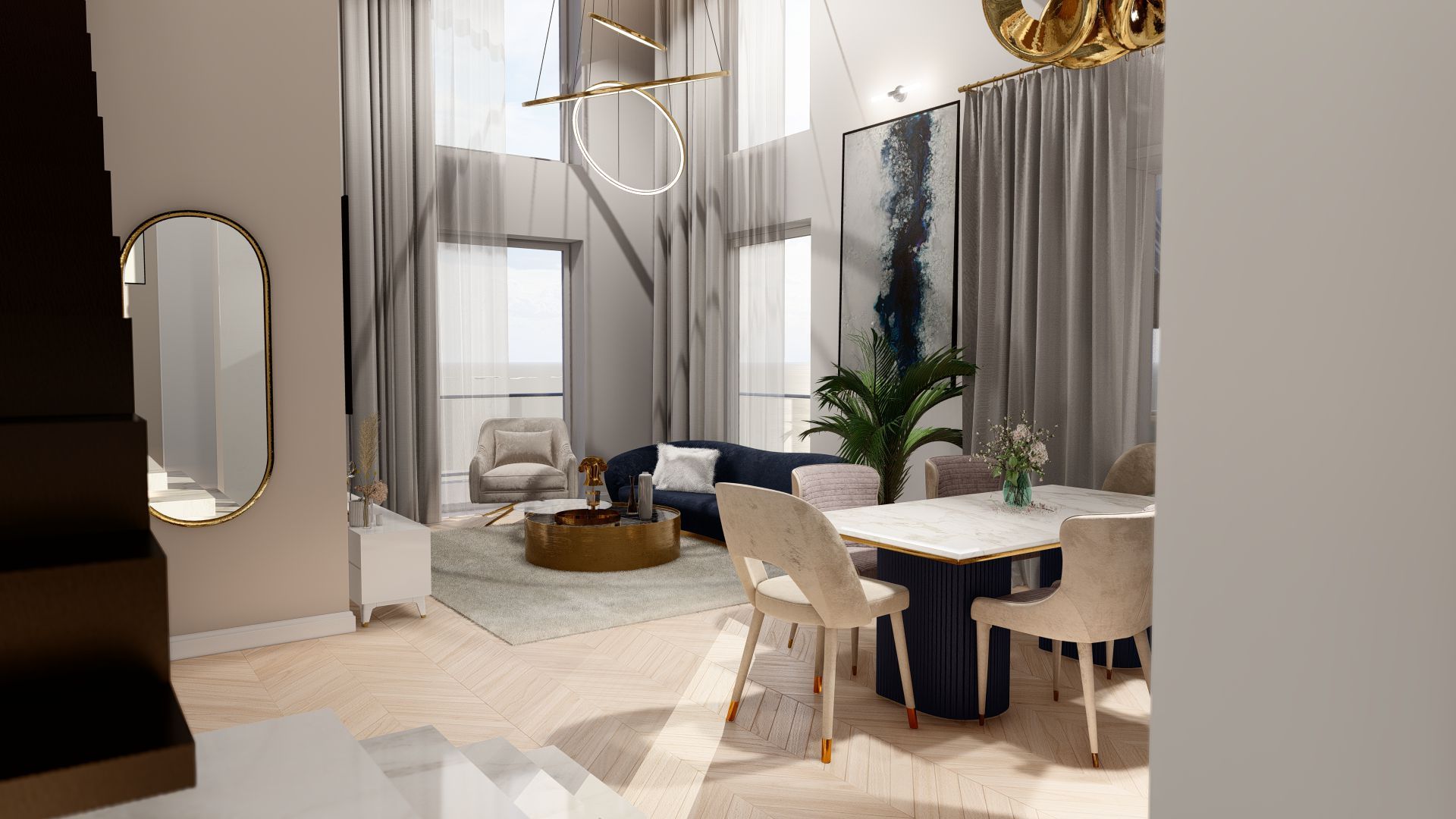 Penthouse exclusivist cu terasă generoasă și vedere spectaculoasă - Poză 9