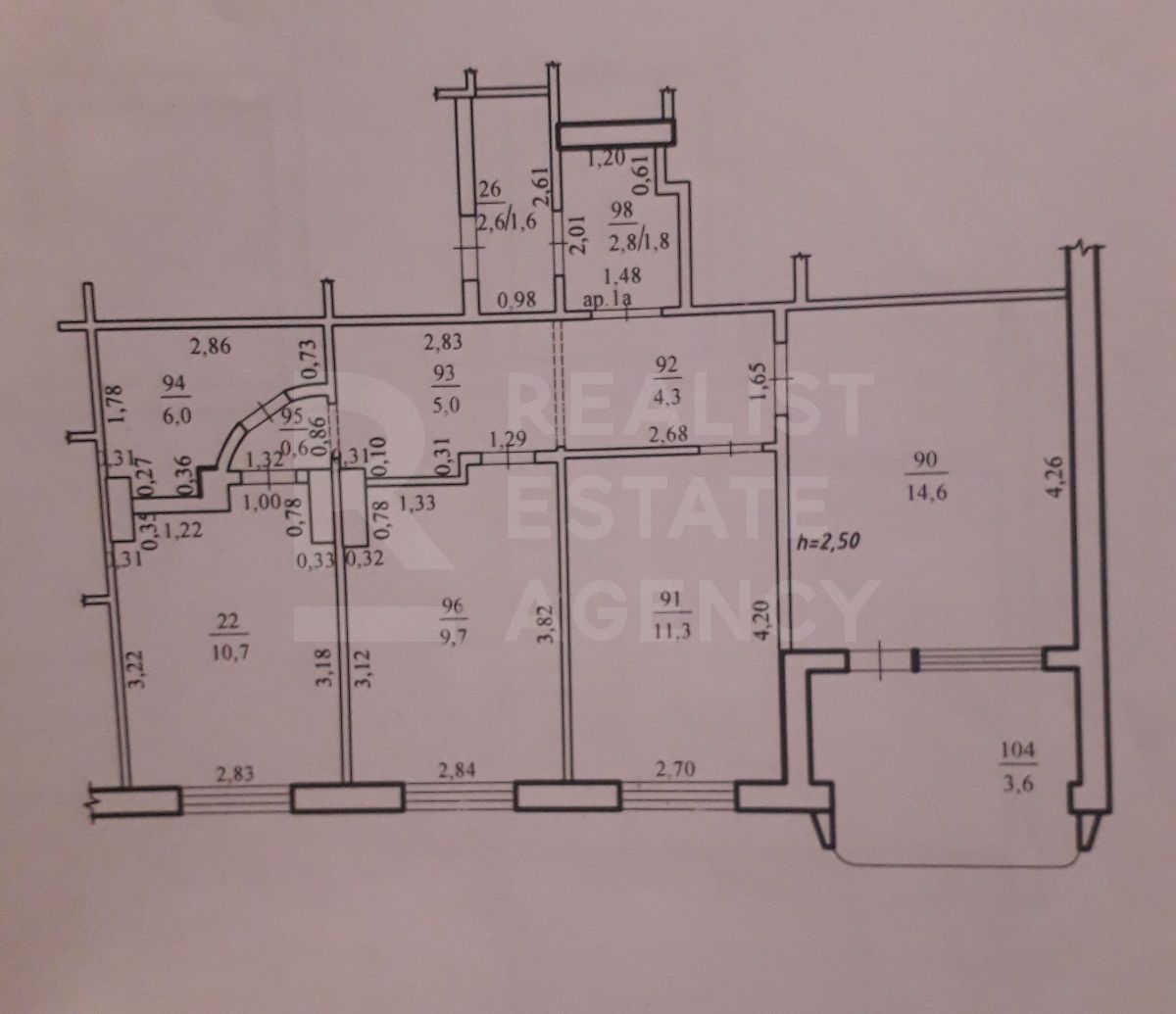 Vânzare, apartament, 3 camere, strada Petru Zadnipru, Ciocana - Poză 4