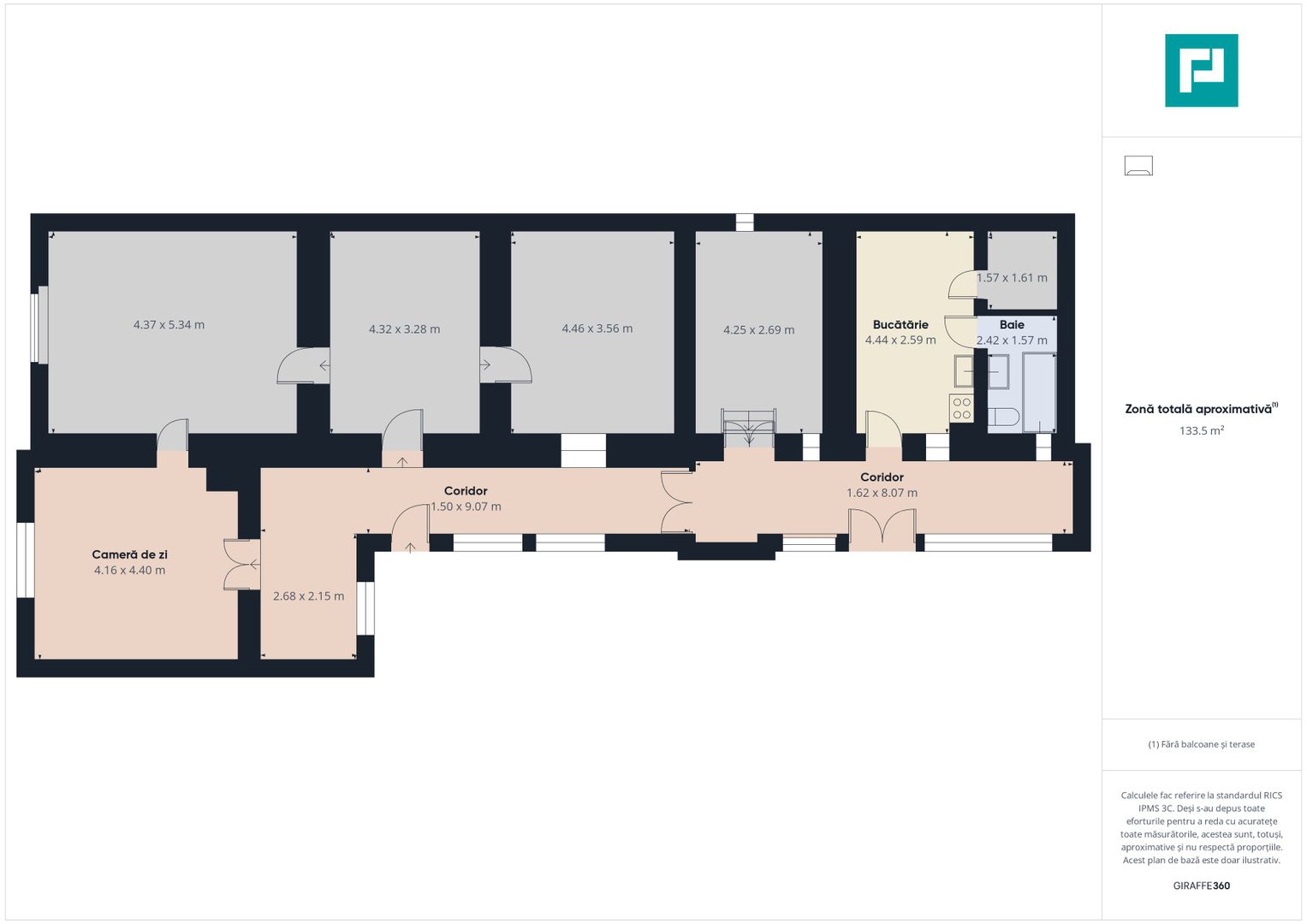 Casa Pecica, zona centrala. - Poză 11