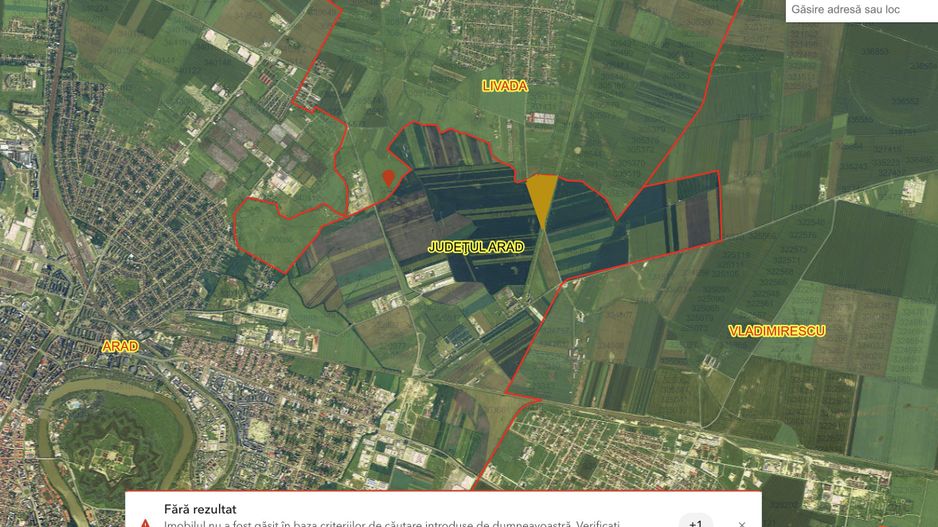 Teren de vanzare pentru proiect constructie case - Arad 6,74 ha - Poză 7