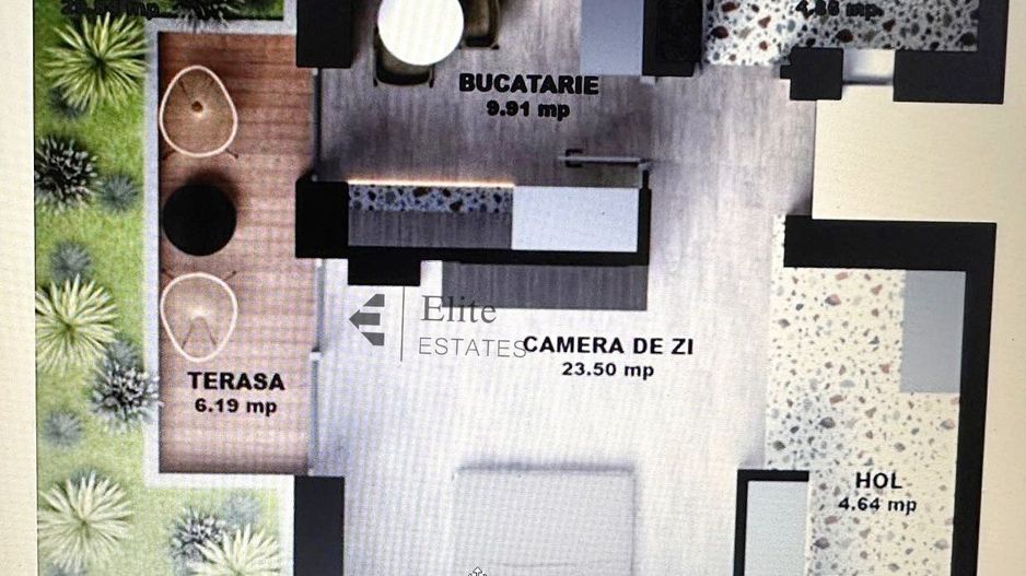 Apartament nou ultracentral 49 mp | Cladire nZeb - Poză 4