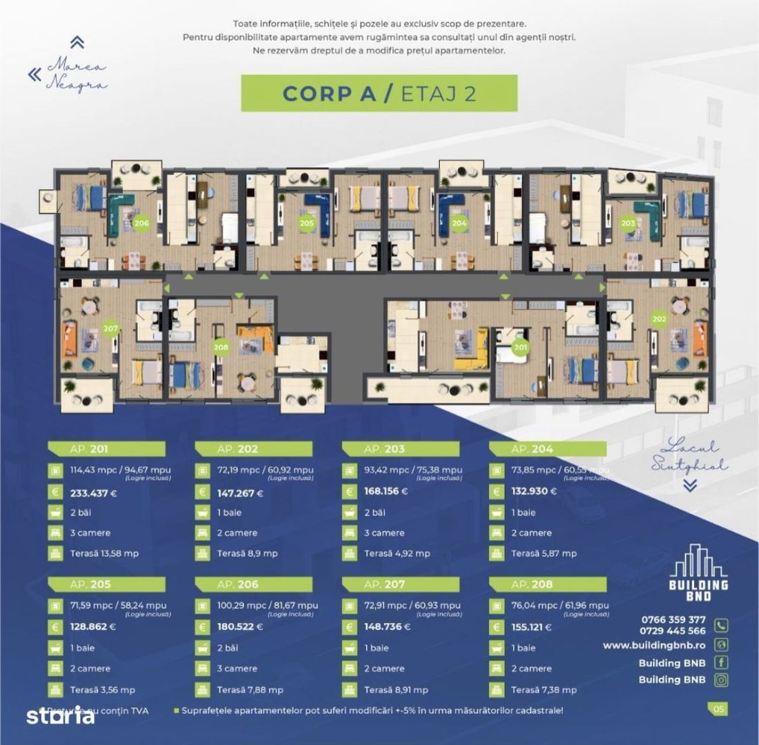 Finalizat-Ap 2 camere Bd Mamaia - Poză 8