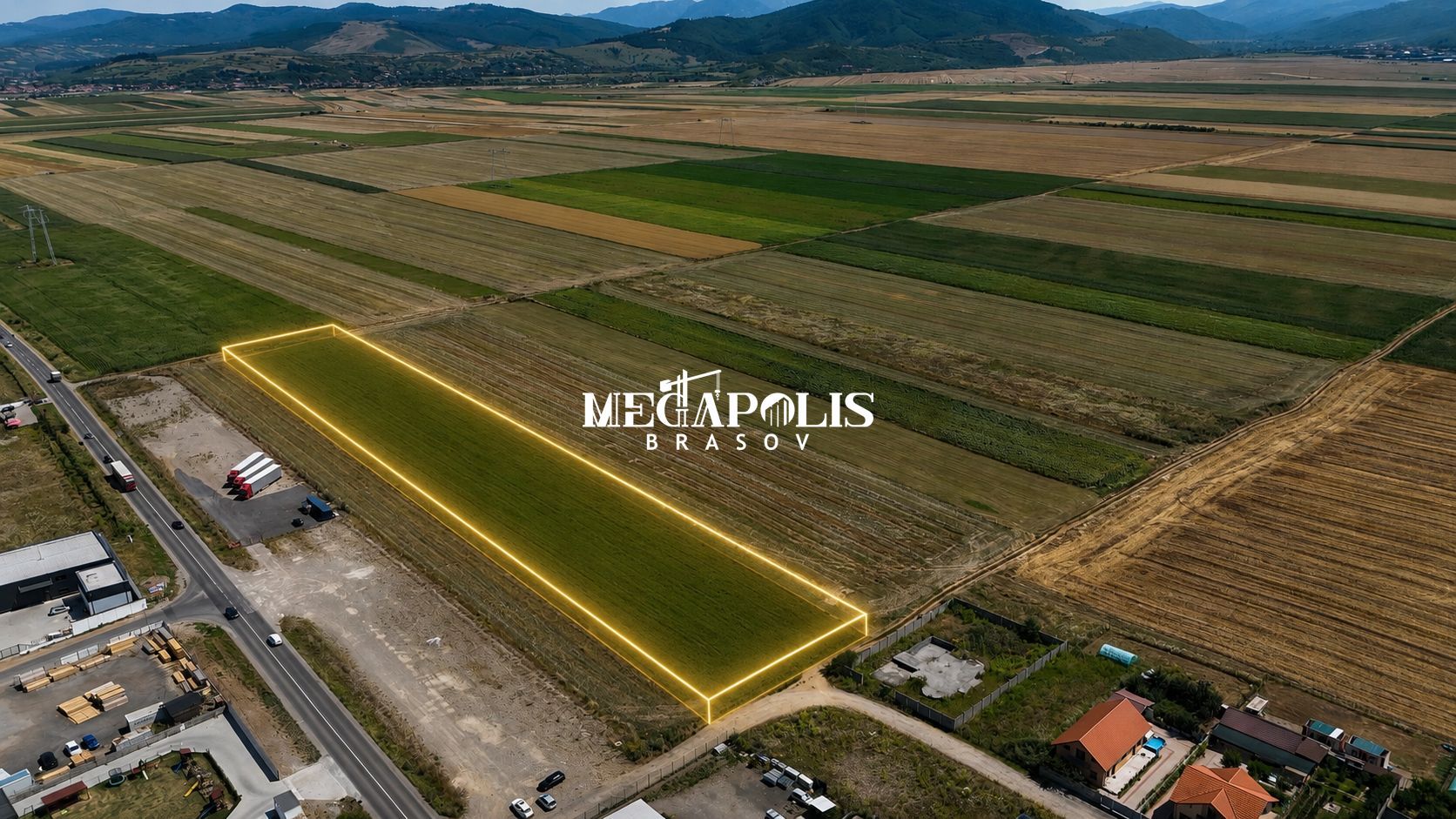 Teren extravilan 10.900 mp, Săcele, vizavi de cartier Izvor - Poză 2