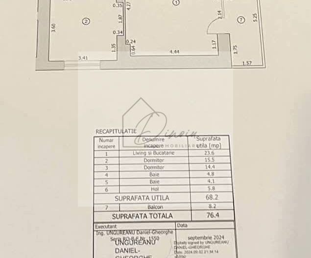 CORTINA NORTH Apartament 3 camere 1/2 locuri parcare - COMISION 0% - Poză 2