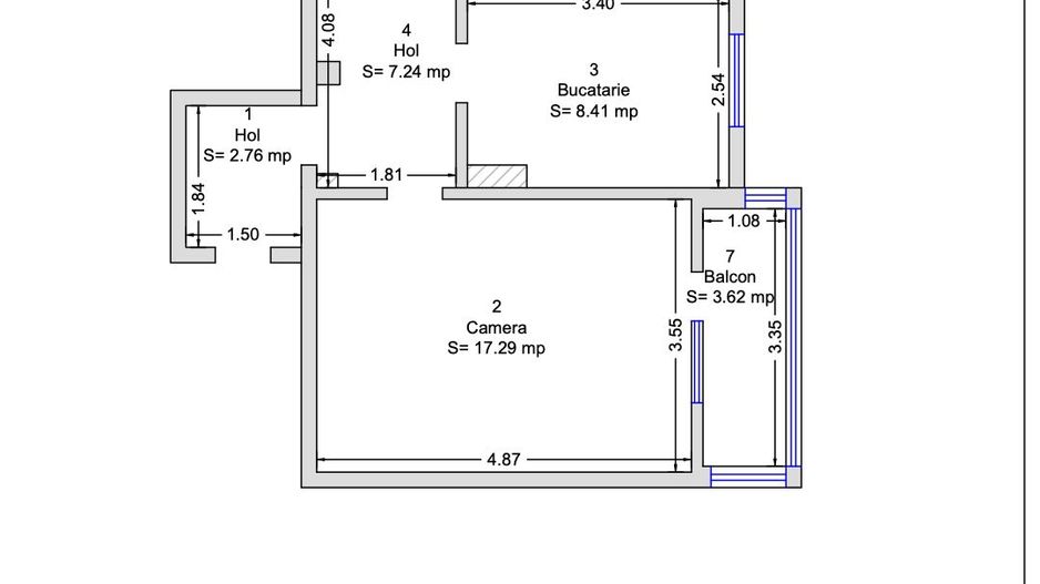 Decomandat si spatios aproape de Spitalul Judetean - Poză 2