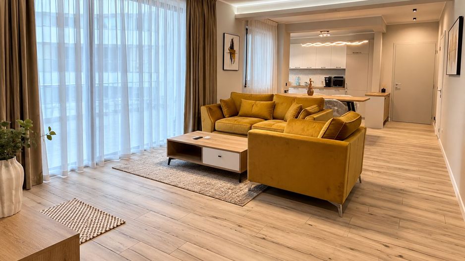 For Rent | Premium 3-Room Apartment | 93 sqm | Terrace | Piața Romană - Poză 2