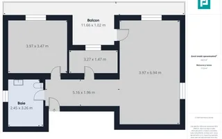 Apartament cu 2 camere, terasă generoasă – Moșnița - Poză 26