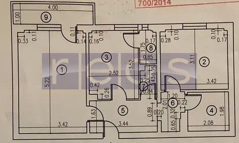 DE VANZARE AP 2 CAMERE 56 MP ION MIHALACHE-TURDA | DECOMANDAT - Schiță 6