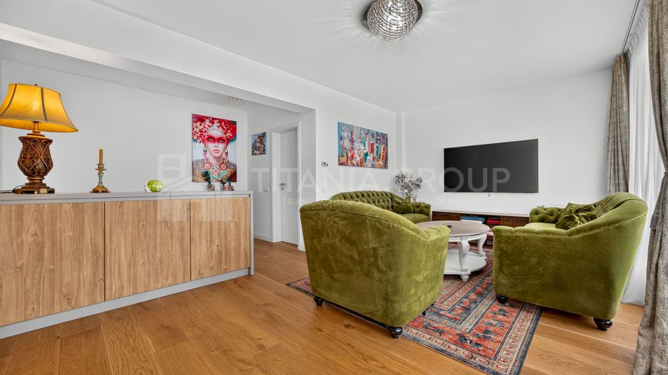 PENTHOUSE SUPERB 4 camere, 100 mp utili, parcare + boxa MAURER Coresi - Poză 2