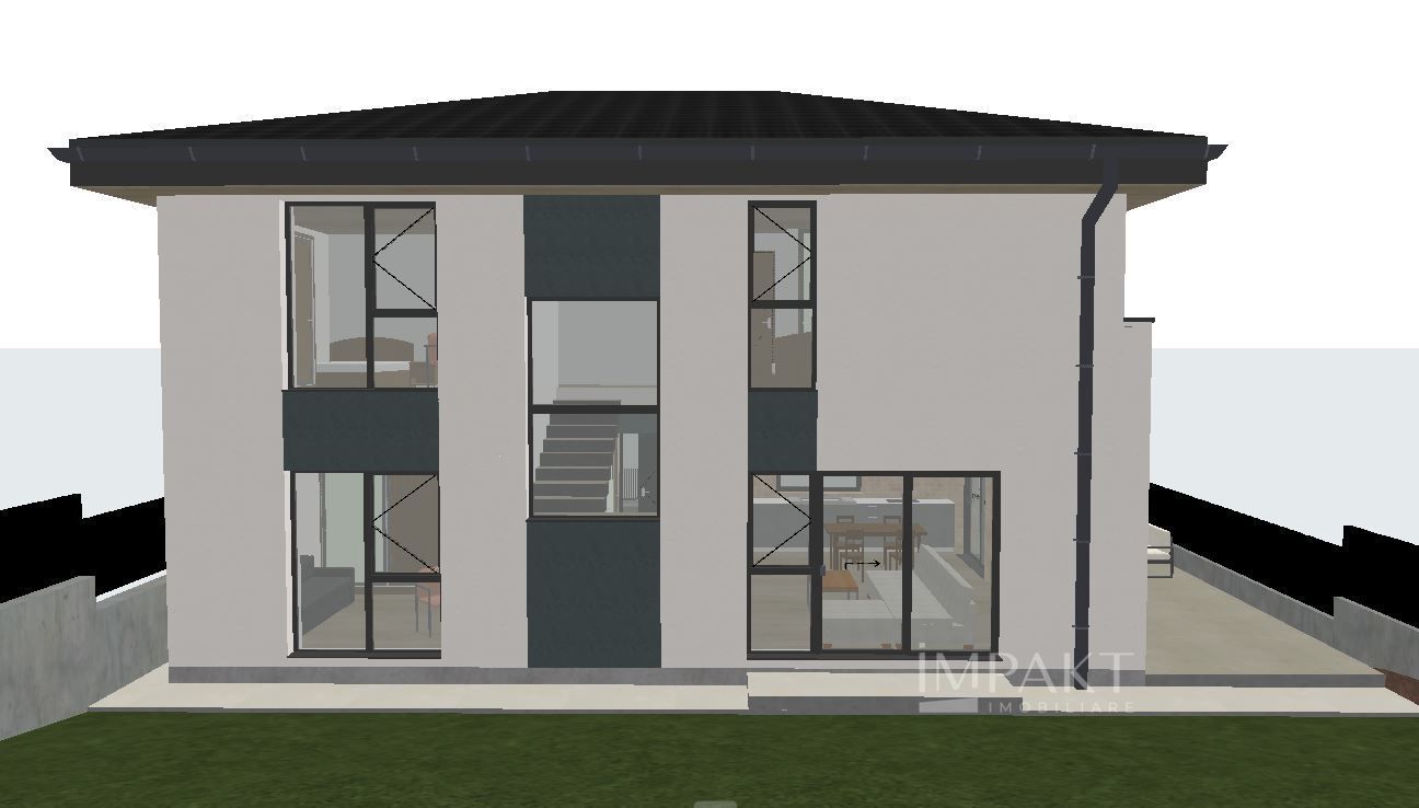 Casa Individuala | nZEB | Panouri Fotovoltaice si Stocare | Popești - Poză 5