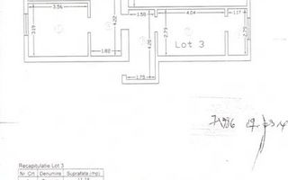 Apartament 3 camere decomandat - 80 mp - Nicolina - 114.000 euro ! - Schiță 13