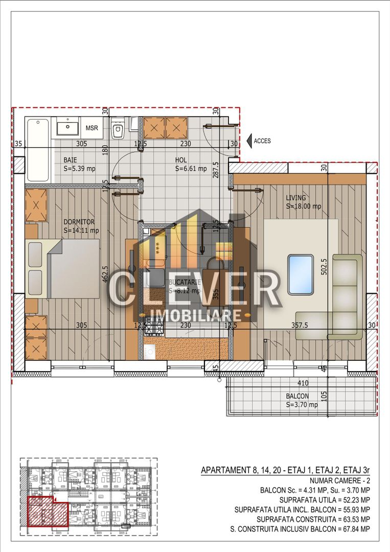 Apartament 2 camere Theodor Pallady Metrou Nicolae Teclu - Poză 1