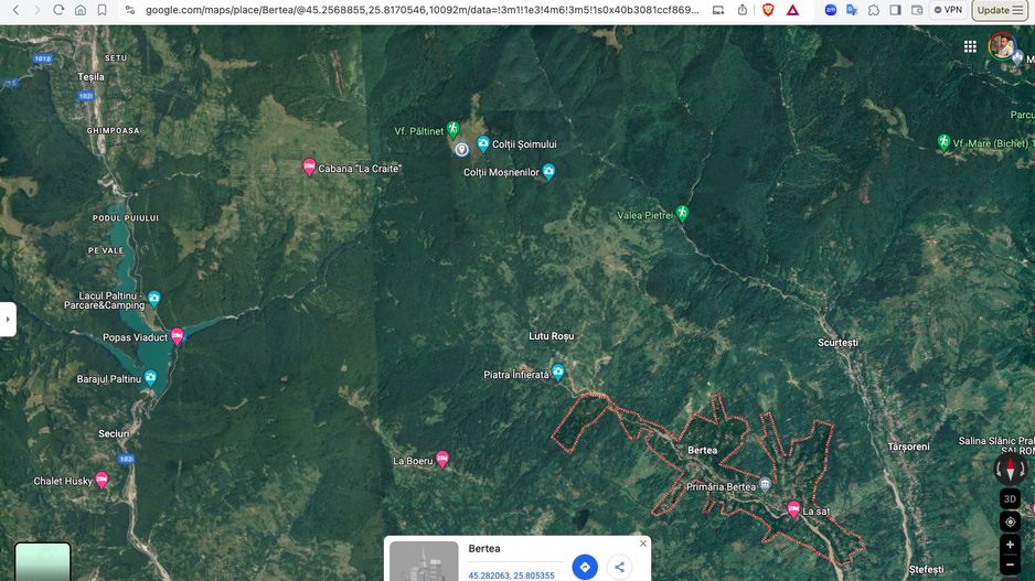 Teren extravilan pasune 270.000 mp Bertea Prahova - Poză 6