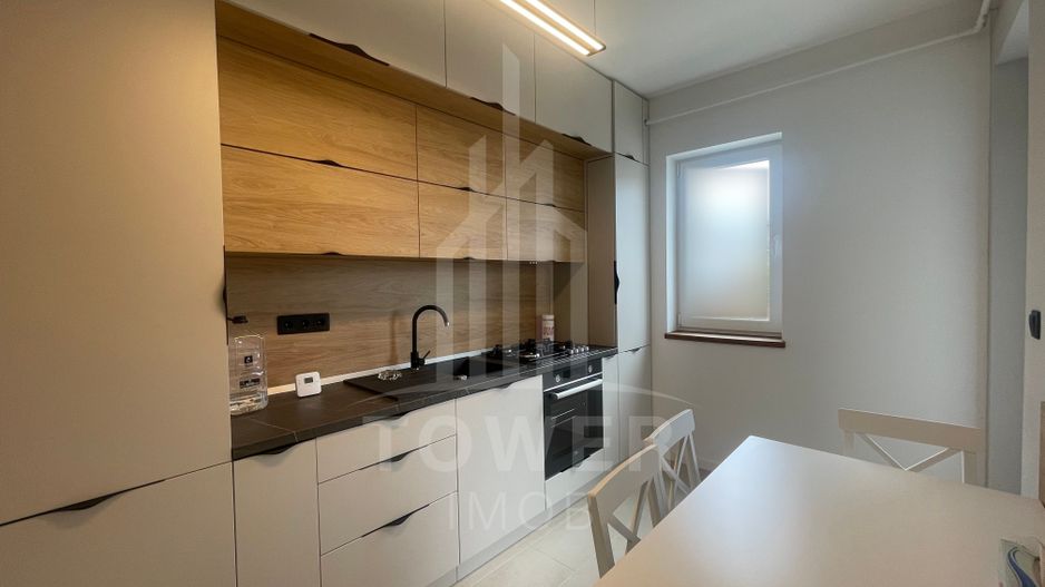 Apartament 2 camere decomandat,et 1-55mp,mobilat,6mp balcon,zona Brana-Selimbar - Poză 13