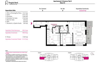 Apartament Tip H, etaj 1 - 6 - Poză 2