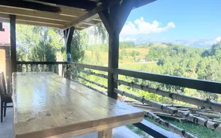 INVESTITIE Vila moderna + vila la rosu, teren 1480 padure - Poză 21