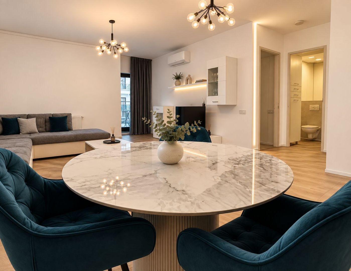 Chirie I Apartament 3 Camere Spațios | 95 mp Terasă 6 mp | OMV Pipera - Poză 1