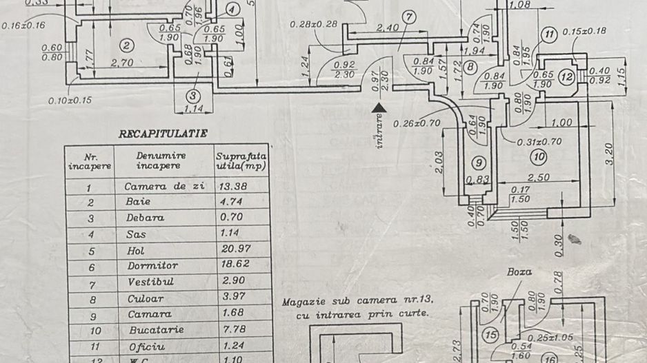 SPATIU BIROU | DOROBANTI - Schiță 13