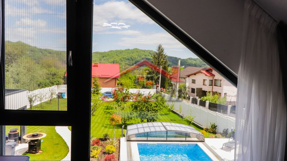 VILĂ MODERNĂ DE LUX CU PISCINĂ, FOTOVOLTAICE ȘI FOIȘOR – BREAZA - Poză 88