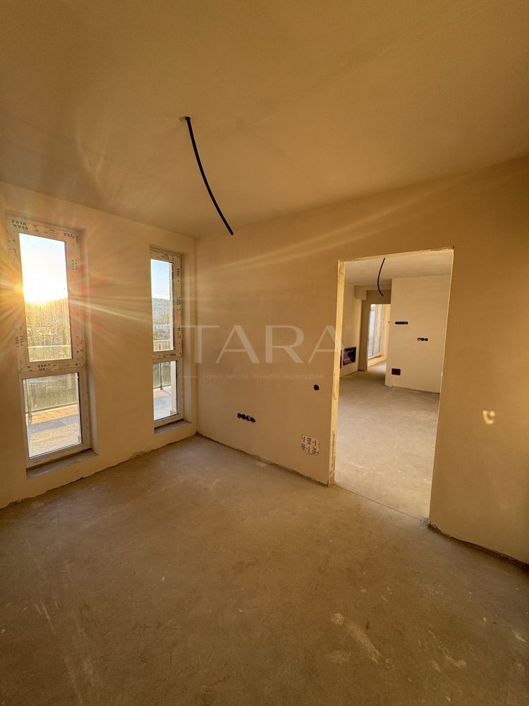 Apartament de vânzare. Mărăști, 3 camere, semifinisat, 21 mp terasă. - Poză 2