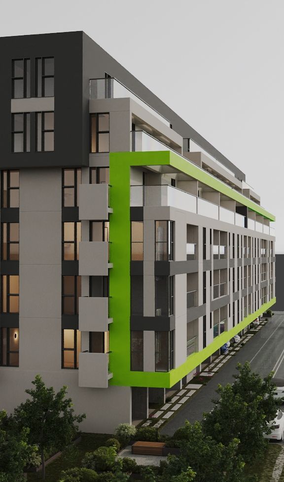 Proiect rezidențial nou – Apartamente  cu 2 camere și penthouse-uri - Poză 11