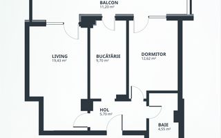 Apartament 2 camere, tip 5, direct dezvoltator, fara comision Tatarasi - Poză 3