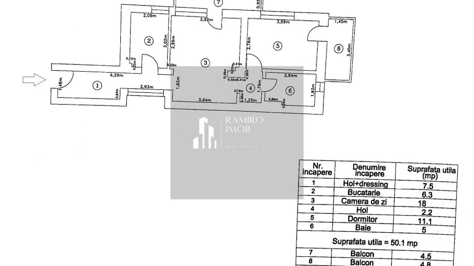 Apartament 2 camere 60mp 2023 -Soseaua Viilor / Parcul Carol - Poză 4