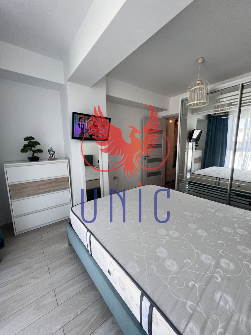 Apartament 2 camere, mobilat, bloc nou cu lift, langa Promenada Mall - Poză 12