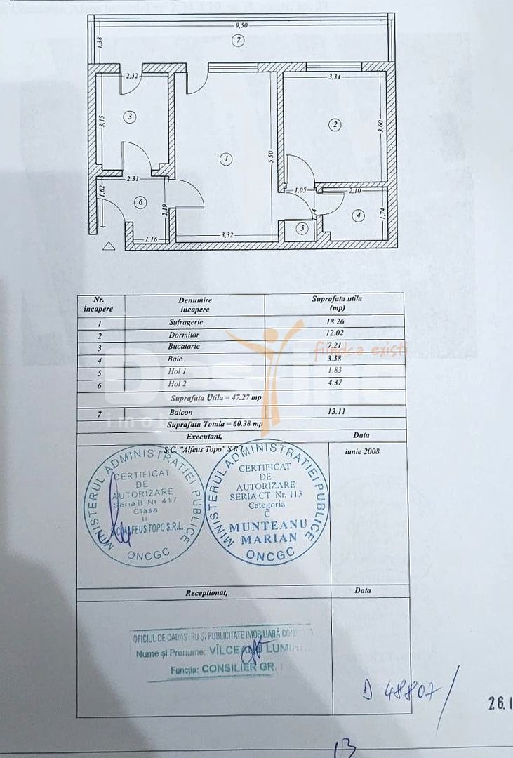 De vanzare Apartament 2 camere- zona City - Poză 7