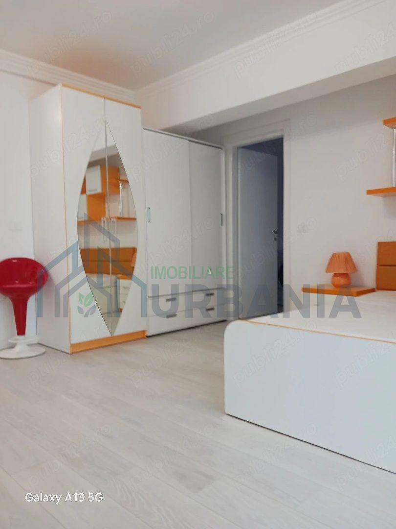 Apartament 1 cameră, 42 mp, zona Bucium Iași (intrare Vișani), lângă Mega Image Excentric Residence, ultra mobilat, electrocasnice incluse, parcare supraterană, 350 euro/lună - Poză 2