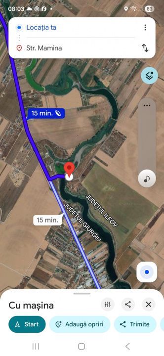 Teren la Balta La Gropi Berceni, Vidra, Ilfov - Poză 4