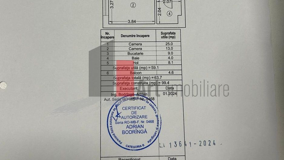 Apartament 2 camere  Exigent Faza 5 Lujerului - Poză 12