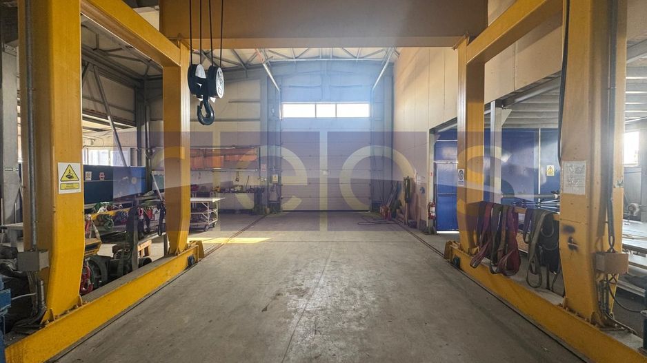 Hală industrială 774 mp cu pod rulant + aviz ISU | Crevedia | Acces DN1A | TIR - Poză 3