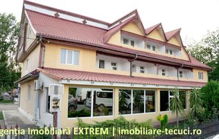 Pensiune, restaurant, bar, iaz, păstrăvărie, în Gidigeni, jud. Galaţi