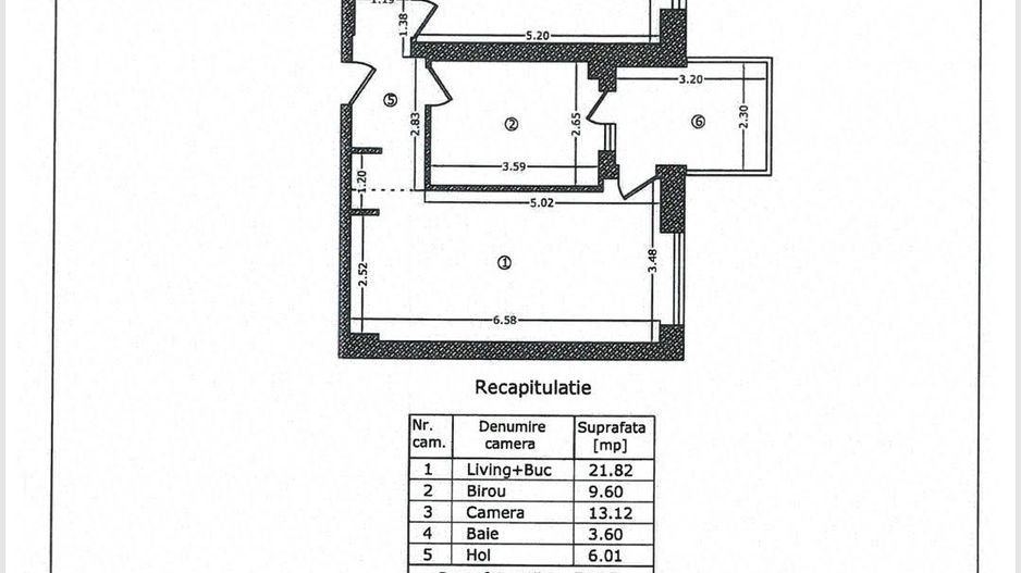 Apartament 3 camere lux, mobilat complet, parcare, Complex Parcului 20 - Poză 16
