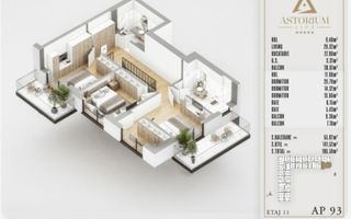 PENTHOUSE 4CAM. - FINISAJE UPPER PREMIUM / ASTORIUM LIFE! - Poză 10