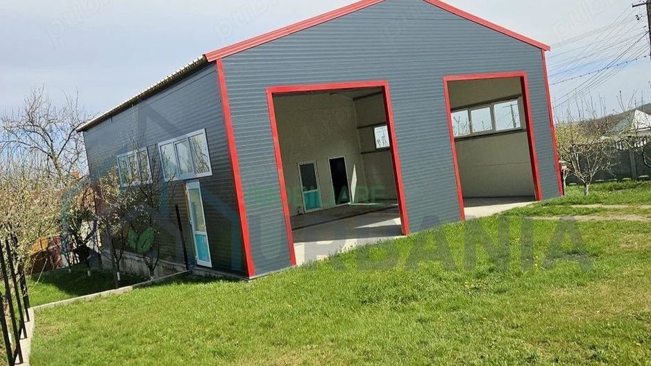 Hală nouă de 120 mp cu teren de 800 mp, Scobiți, jud. Iași – vânzare sau schimb cu apartament - Poză 5