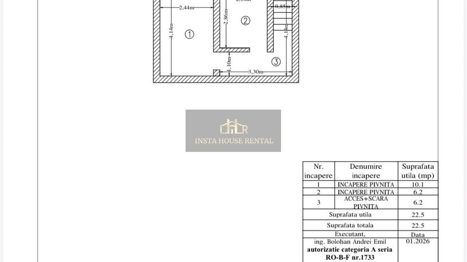❇️ Casă   Domenii | Str. Mircea Zorileanu | locuință sau business - Schiță 19