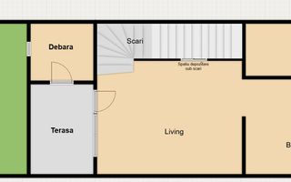 Casă înșiruită în prima parte a Florestiului, zona Stadion - Someșului - Poză 2